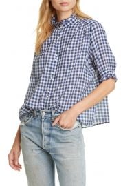 THE GREAT  The Cedar Plaid Shirt   Nordstrom at Nordstrom